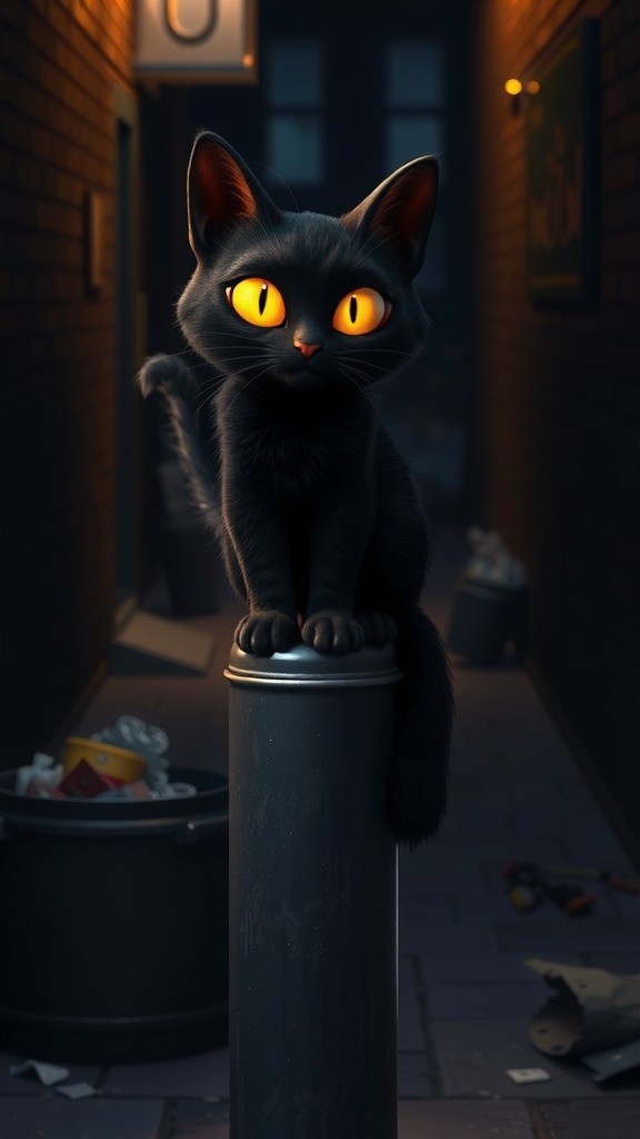 Kucing Seram yang Minta Snack!