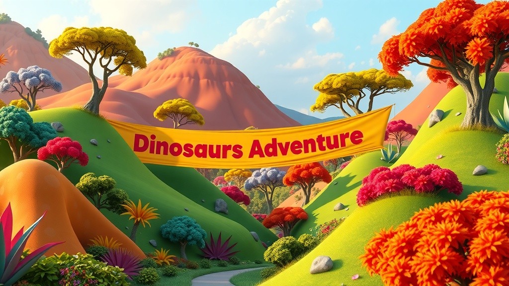 Dinosaur Adventure: Quest for the Crystal