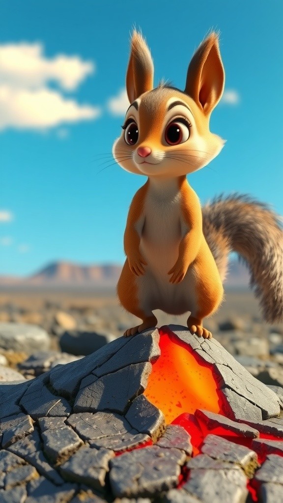 Volcanic Fury: Shelly's Descent