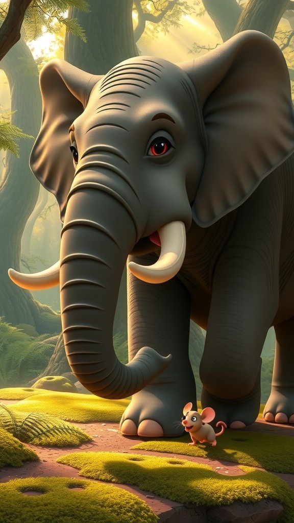 गणपति बप्पा और मूषक जी की जंगल यात्रा