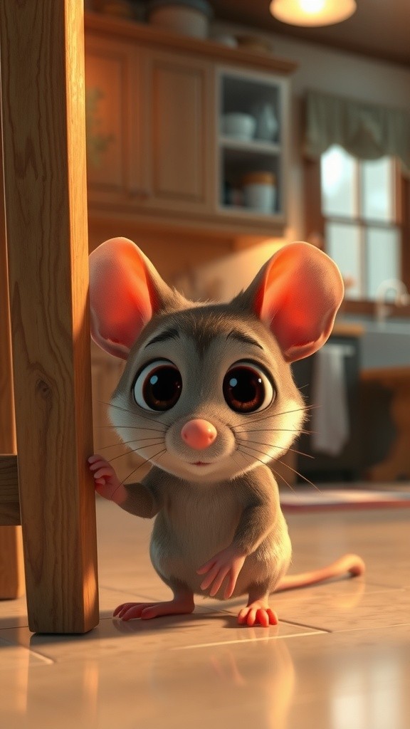 सीनू चूहा और ओवर-स्मार्ट बिल्ली की मस्ती!