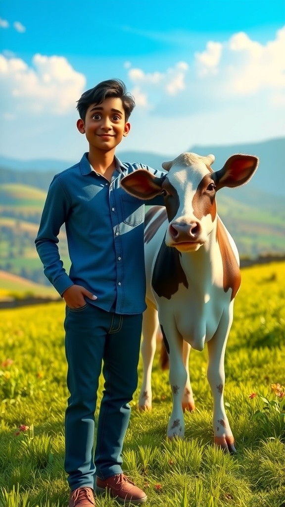 राजू और ड्रामा क्वीन गाय