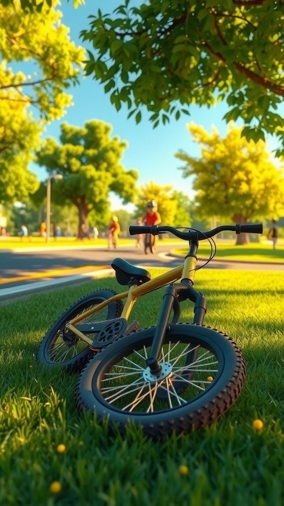 भाई की साइकिल और छोटे चैंपियन की खुशी