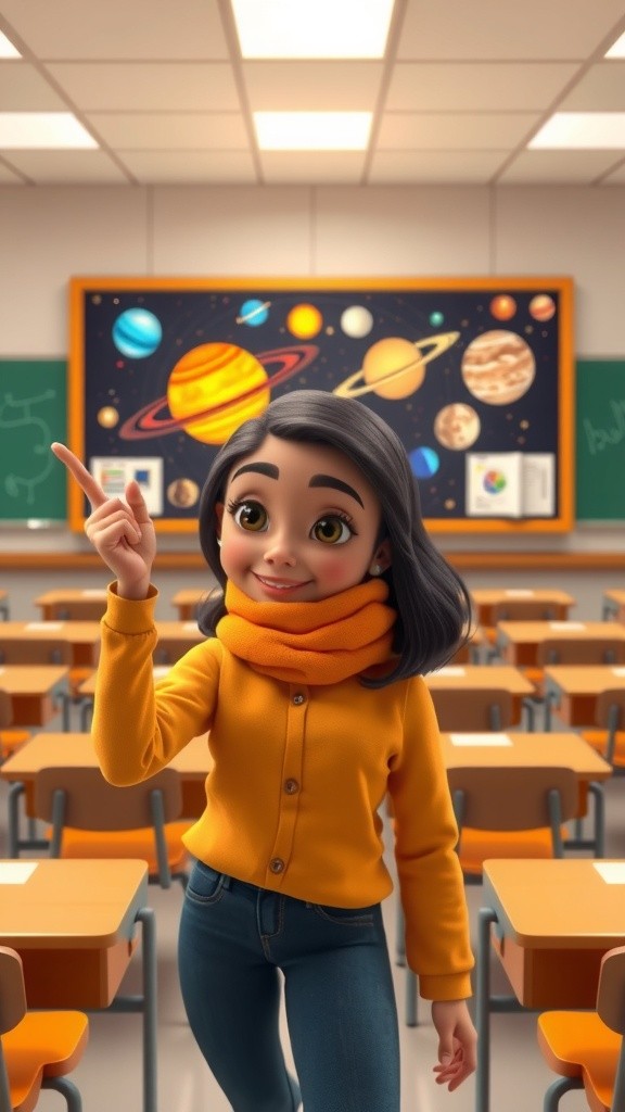 Exploring Planets: Differences and Sizes