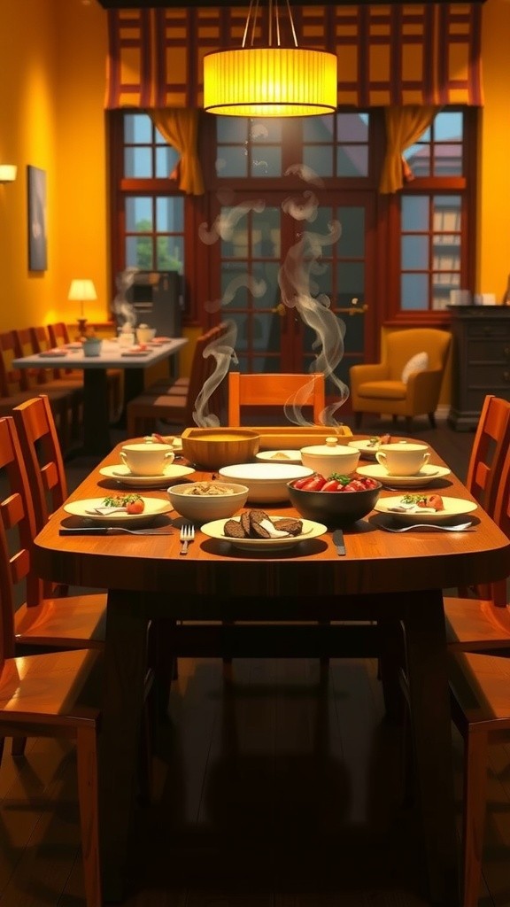 Makan Malam Keluarga dan Cerita Seru di Sekolah