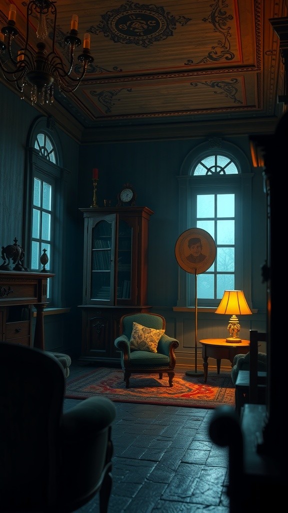 कमरे का डर: राहुल और रहस्यमय पेंटिंग