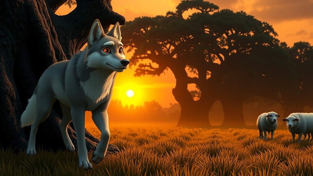 भेड़िया और सच की सीख