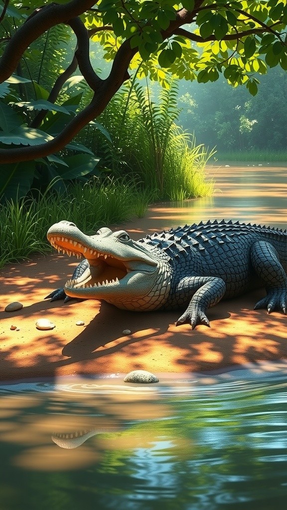 मगरमच्छ और चिड़िया की दोस्ती