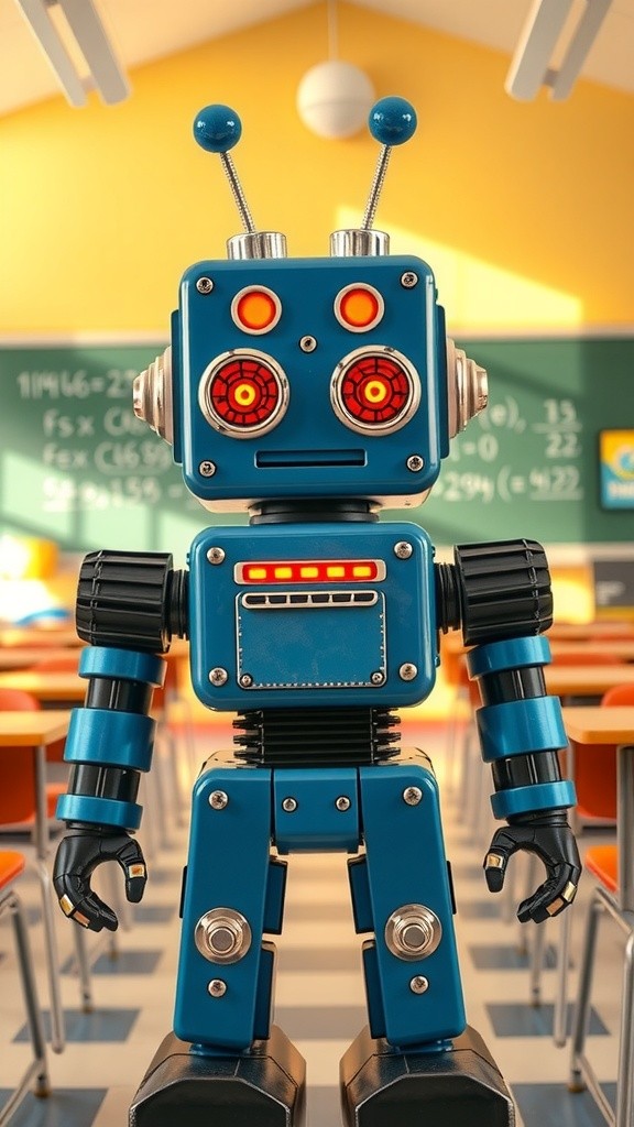 A Robot's Role in an Indian Classroom Adventure