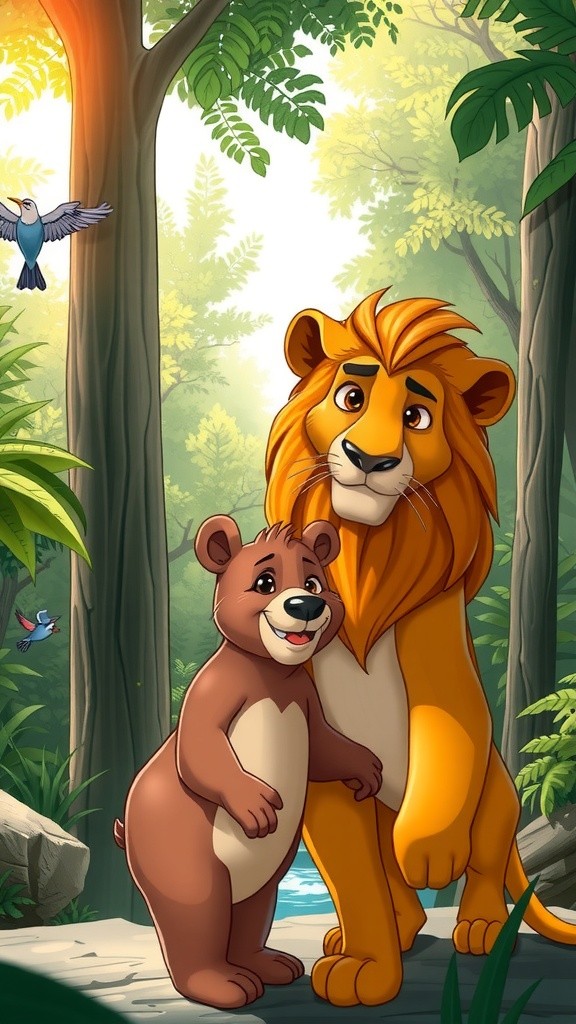 भोलू और शेरू की दोस्ती