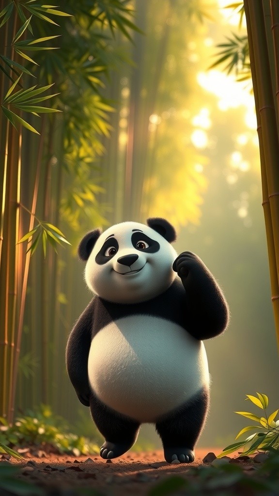 Bamboo the Brave Panda: A Heroic Rescue