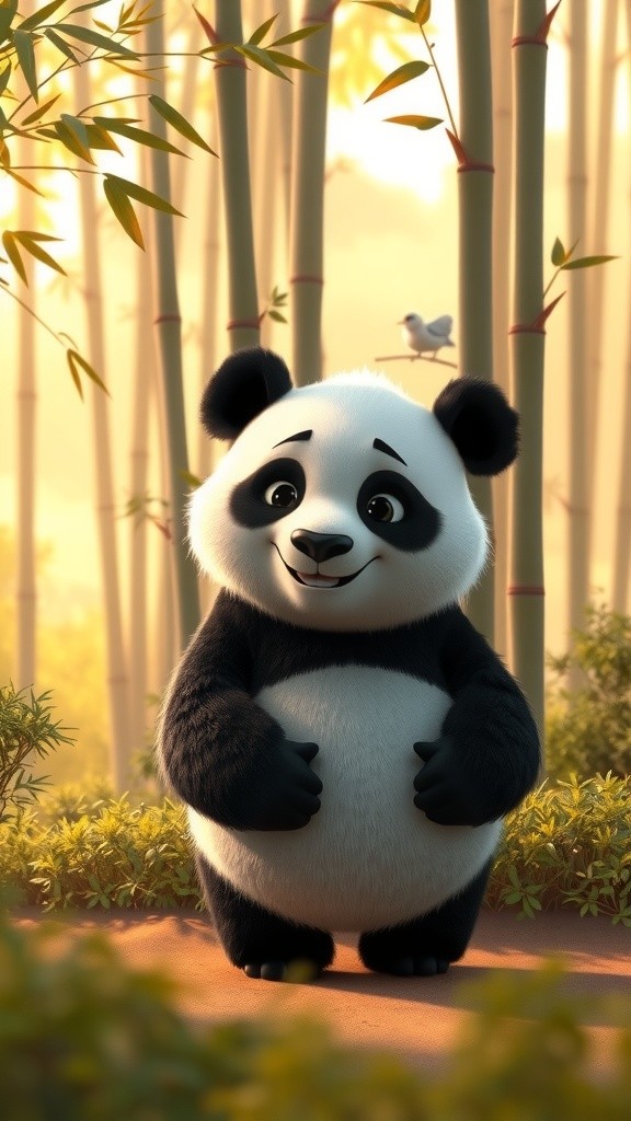 Bamboo the Brave: A Panda's Rescue Mission