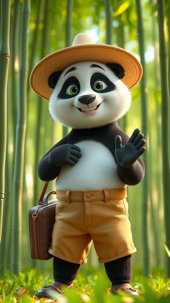مغامرات الباندا بودي في عالم غريب وجميل