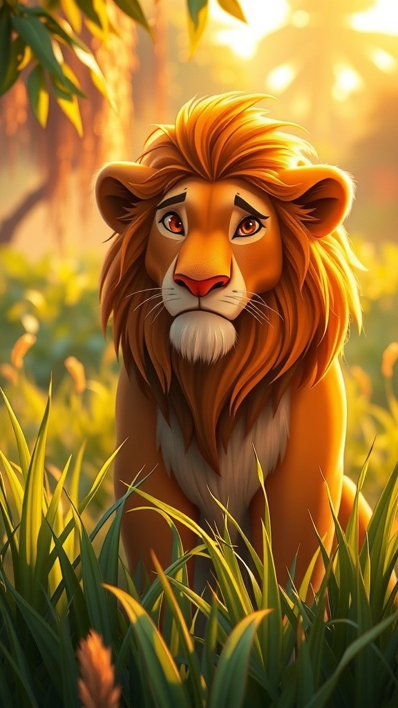 ليو والأسد الشجاع