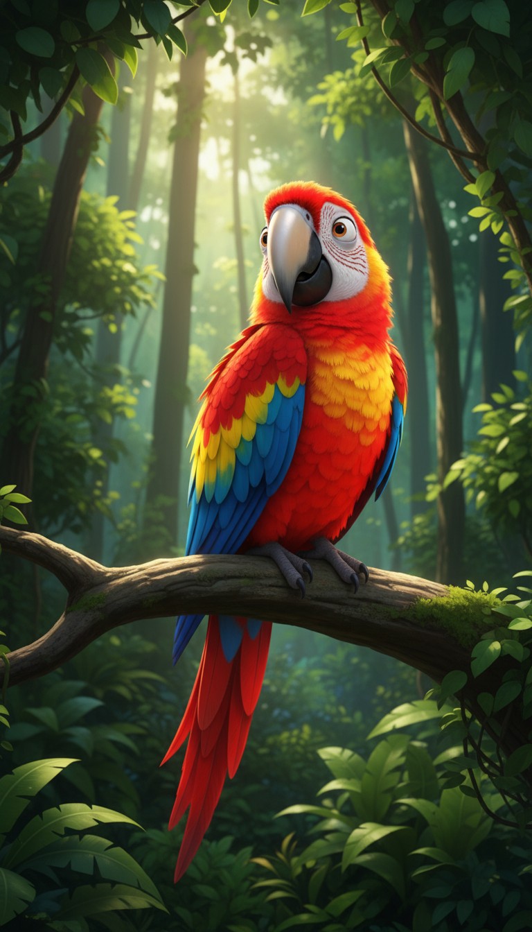 The Brave Little Parrot