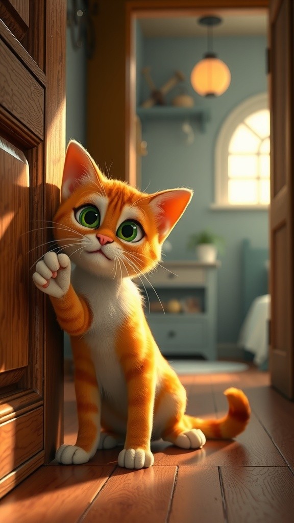 Ziro, Kucing Penjaga Pintu Pribadi