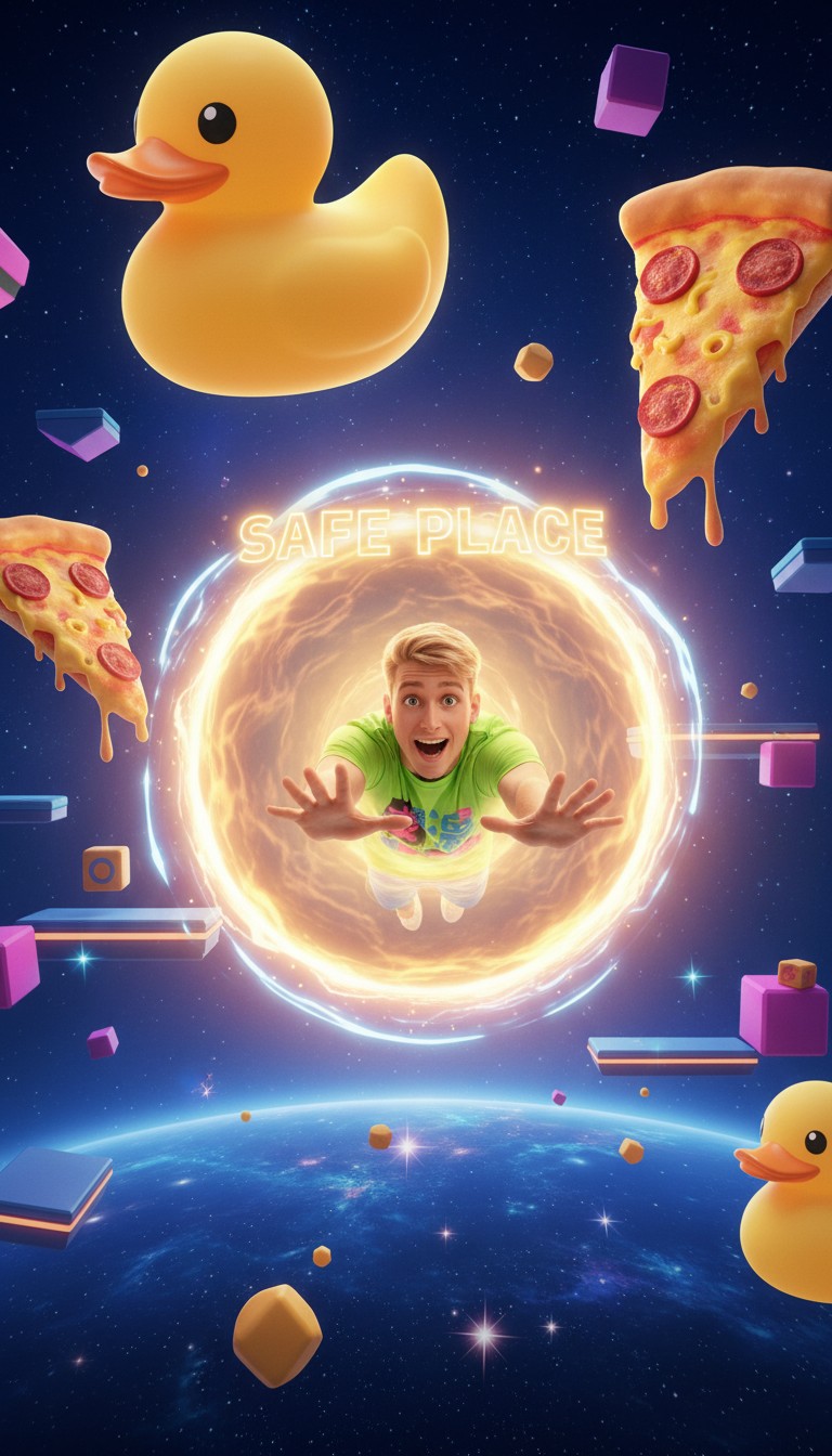 NOOB SAVES THE DAY in CHAOTIC ROBLOX OBSTACLE COURSE!