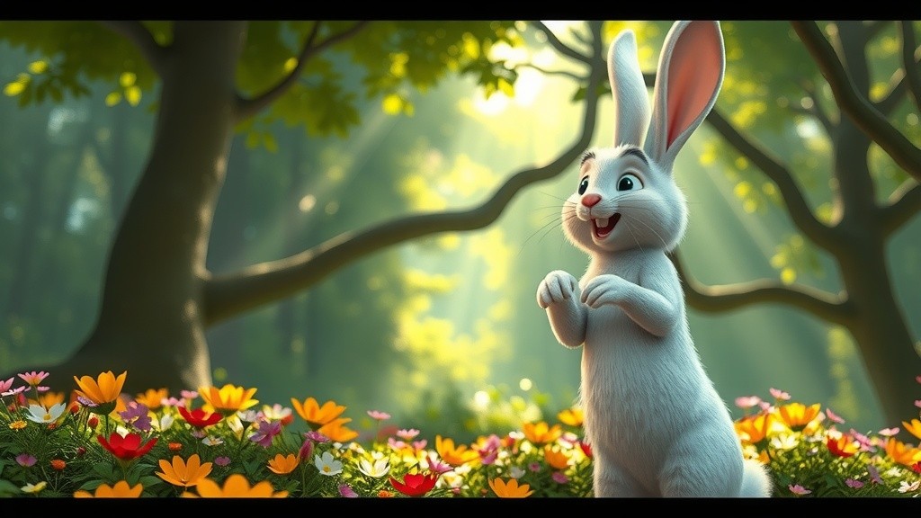 बन्नी और दोस्तों का जादुई जंगल की यात्रा