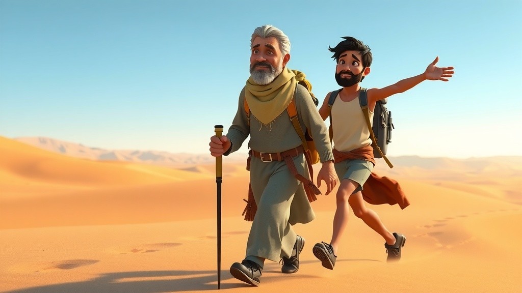 A Father's Faith: The Journey Through the Desert