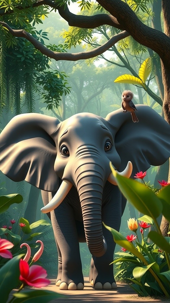 शेर और हाथी की मजेदार लड़ाई