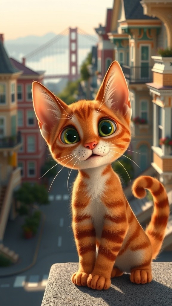 Days in San Francisco with My Cat, Shadow