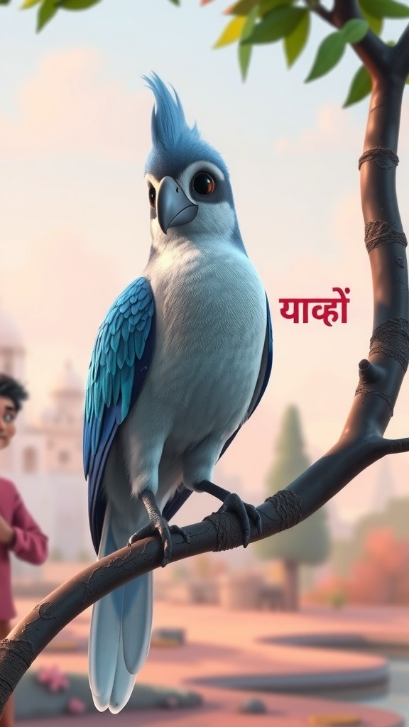 आदमी और चिड़िया की दोस्ती