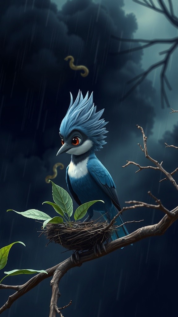 Cara Burung Membuat Sarang