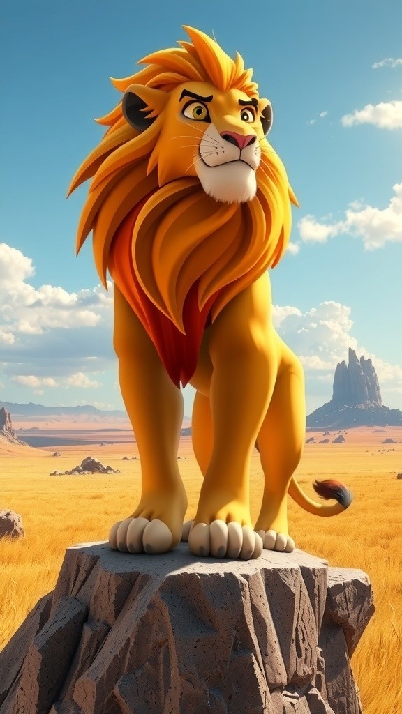 The Lion vs Two Elephants: A Defeat