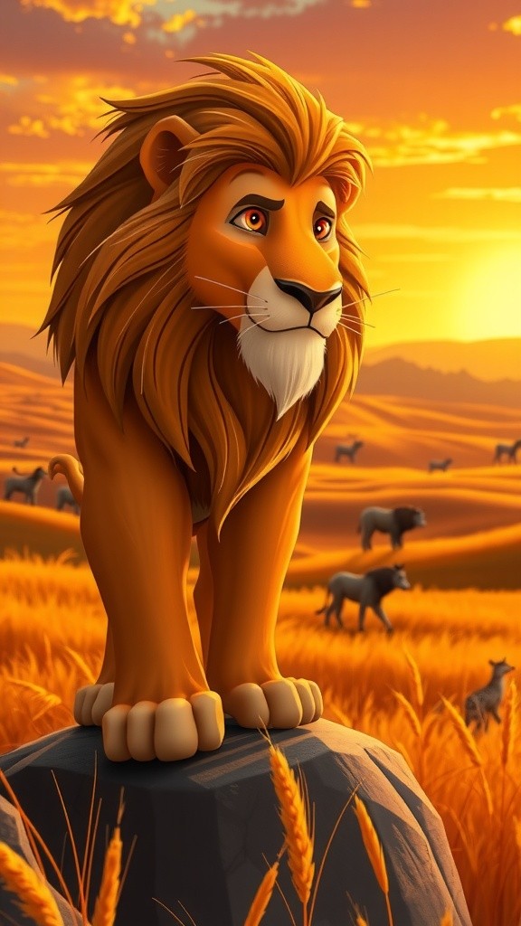 The Lion and the Tortoise: A Lesson in Pride and Wisdom