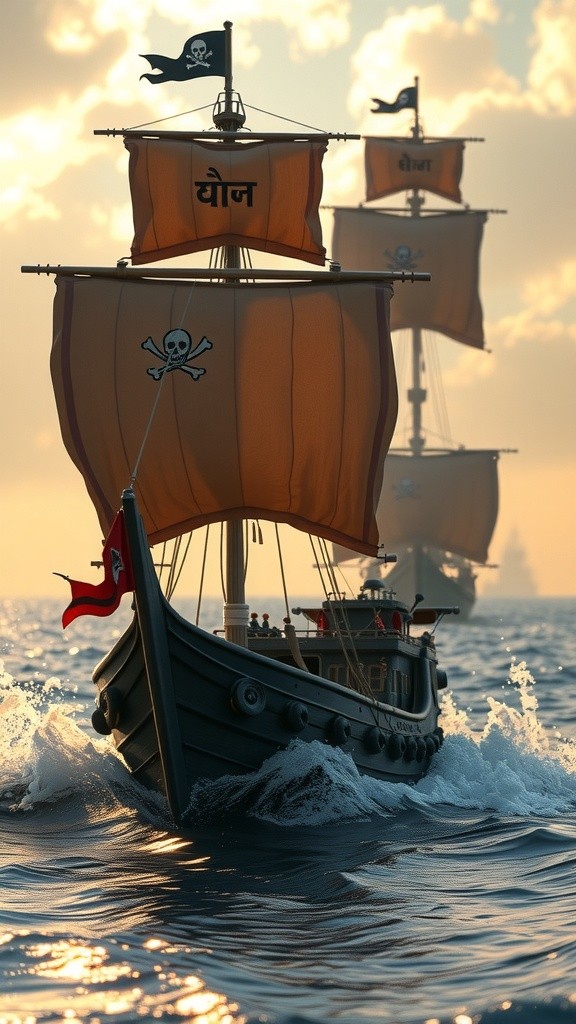 Perjalanan Kapal Pasca Badai