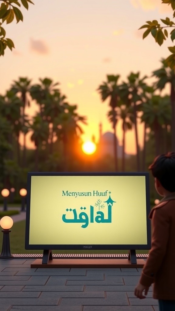 Game Edukasi: Menyusun Huruf Hijaiyah