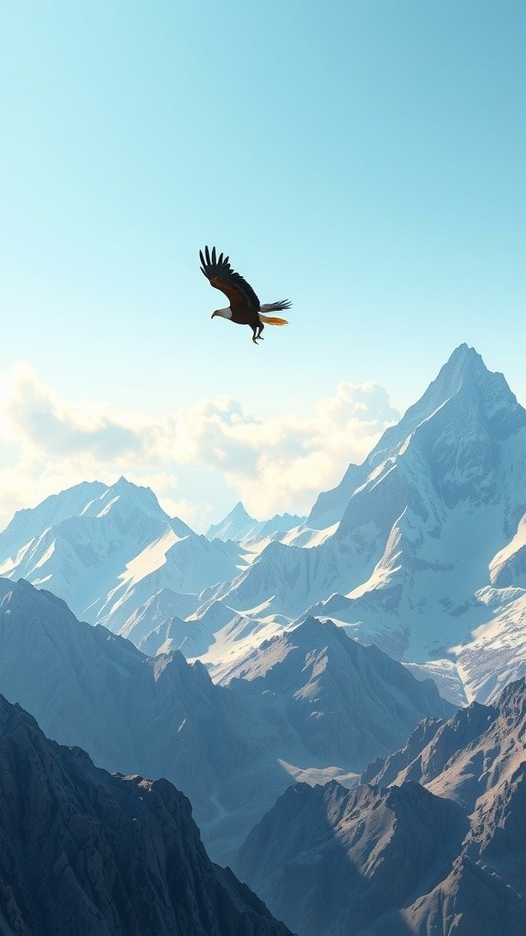 गरुड़ और कौआ: ऊँचाई की सीख