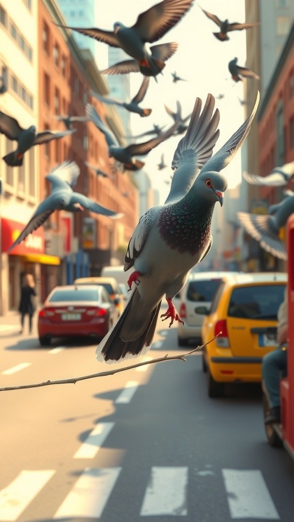 Girl Cares for Injured Pigeon