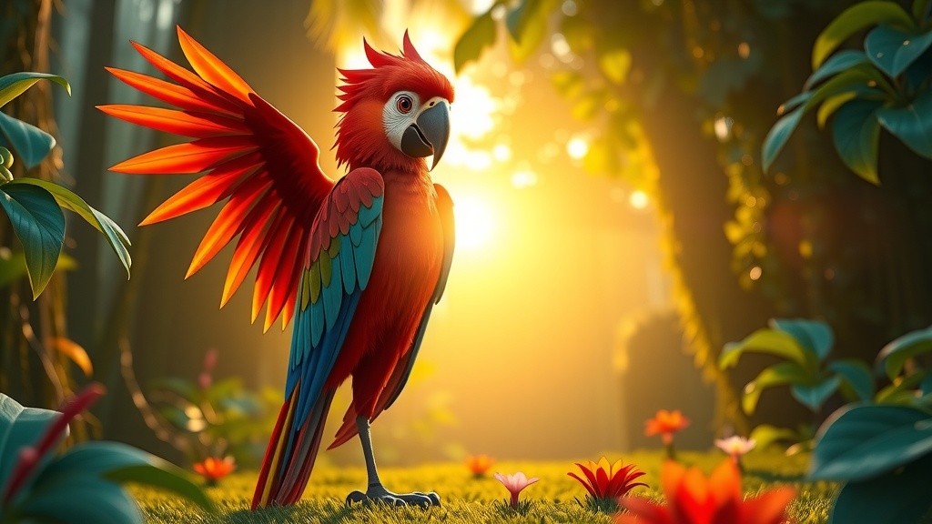 मोर और खरगोश की दौड़