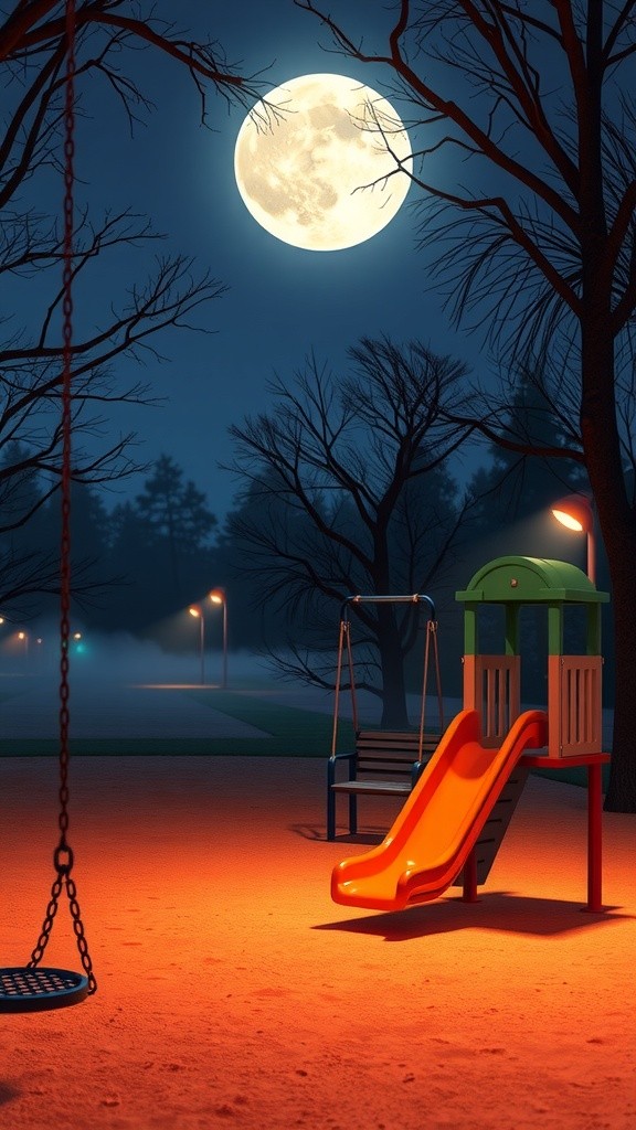 Night Swinging with Jinn