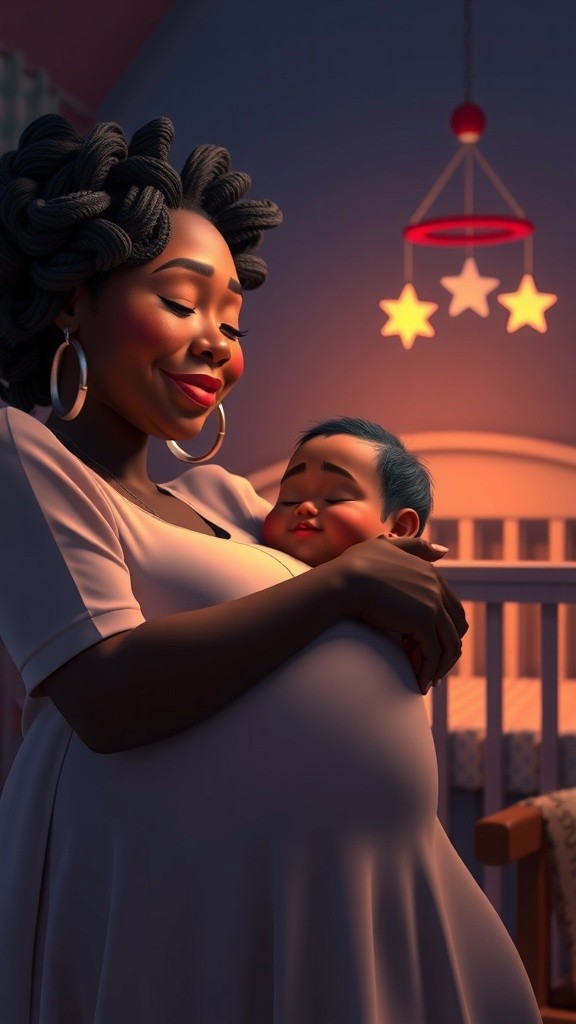 An African Mum's Journey: Nurturing Dreams and Sleep