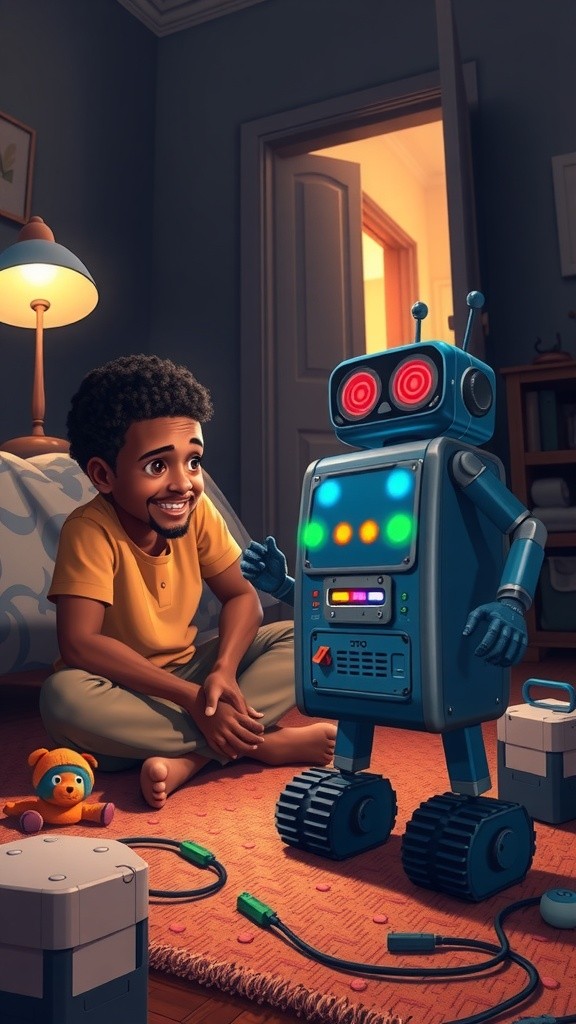 Robot Kamar Mandi: Misteri Ternyata Ayah yang Pindahkan!