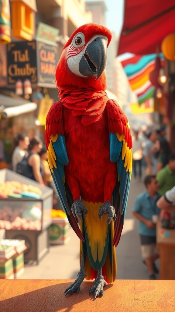 तोते और दुकानदार की मजेदार कहानी