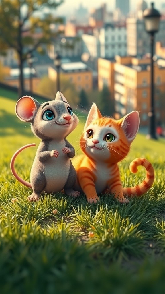 चुन्नू और किट्टी: प्रकृति की खोज में एक दिन