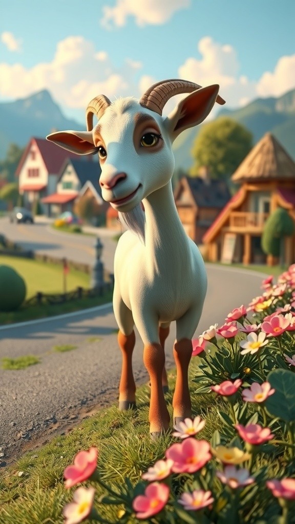 Kambing Selebriti Desa