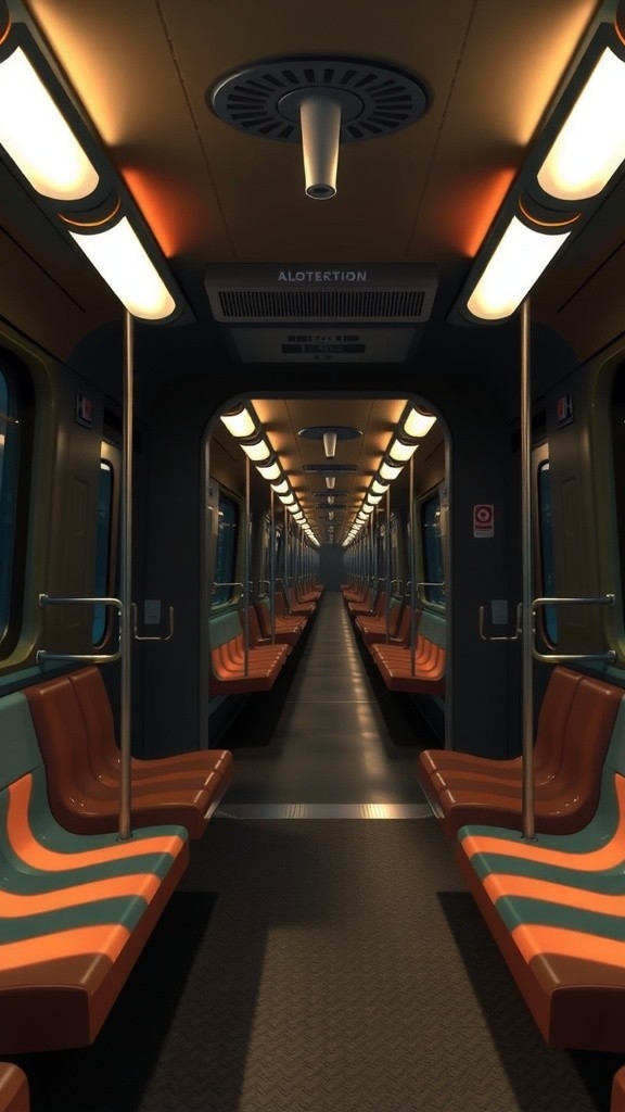 भूतिया मेट्रो ट्रेन