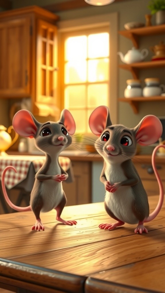 पनीर का झगड़ा: चूहों की कहानी