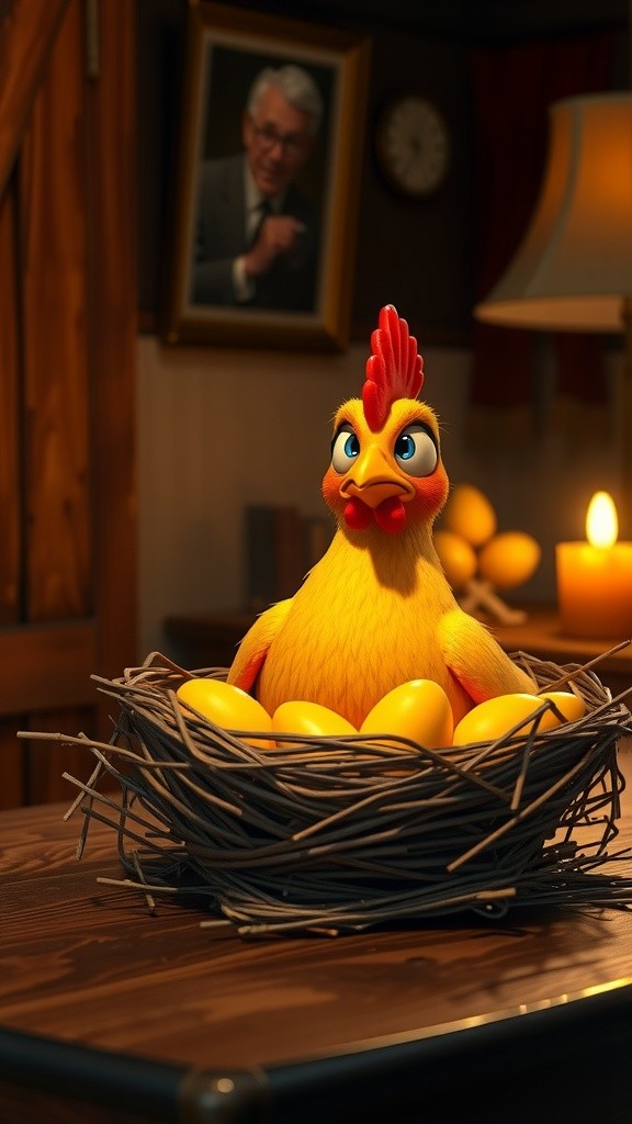 The Greed of the Farmer: Aesop's Fable of the Golden Eggs