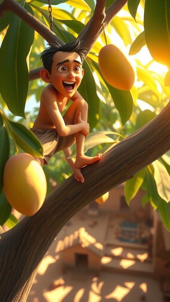 50 शब्दों में हिंदी कार्टून कहानी