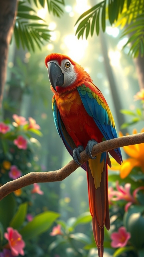 बंदर की चालाकी और तोते की शरारत