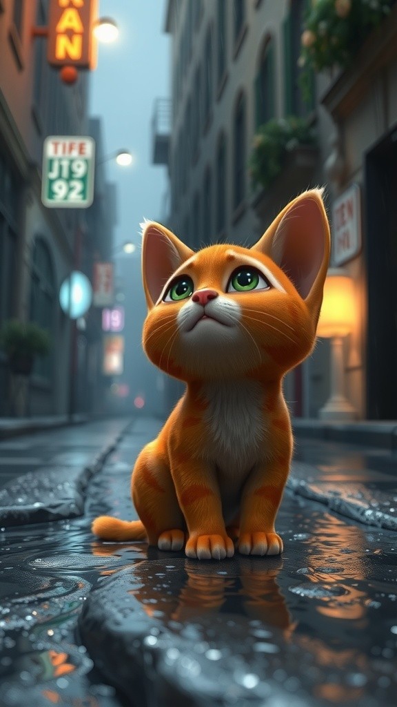 Ginger Cat's Journey: From Struggle to Success!