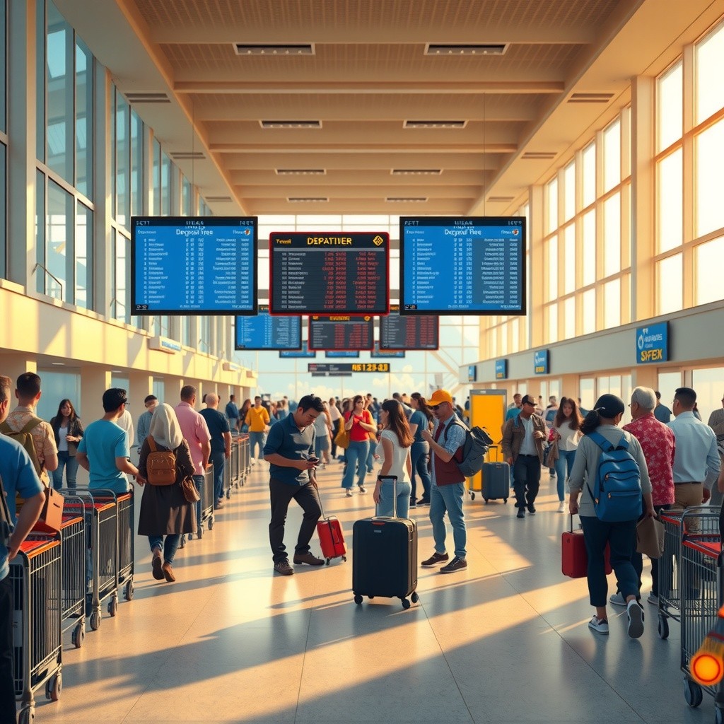 Soar High with Our Colorful Parrot Airline!