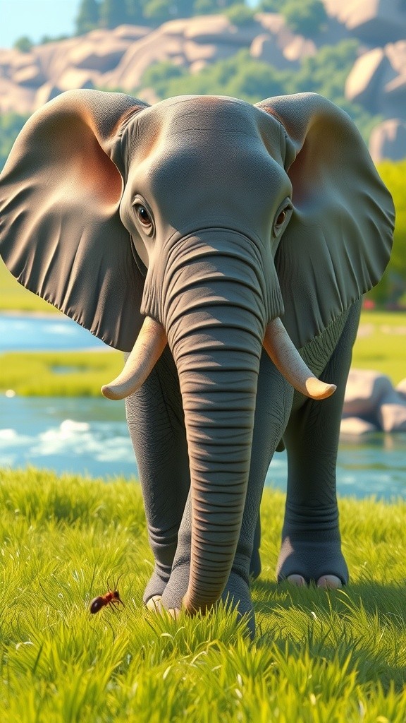 Gajah dan Semut: Ketakutan Lucu!