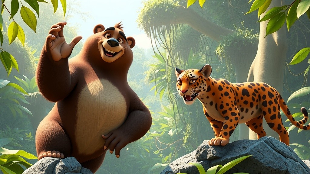 भालू और जगुआर की तीन चुनौतियाँ