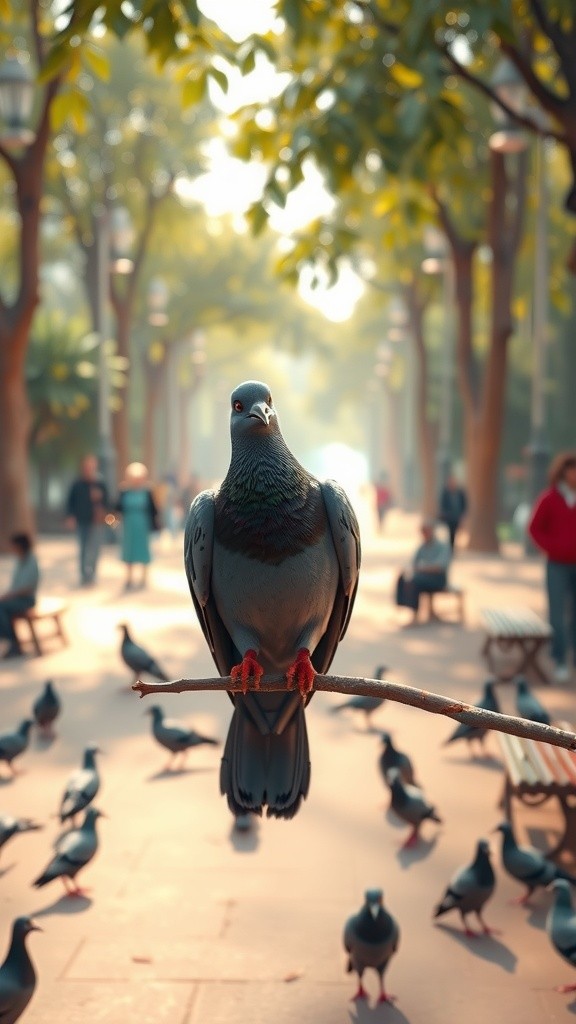 Harold the Pigeon: Fine Dining Adventures at Luigi's Italian Bistro